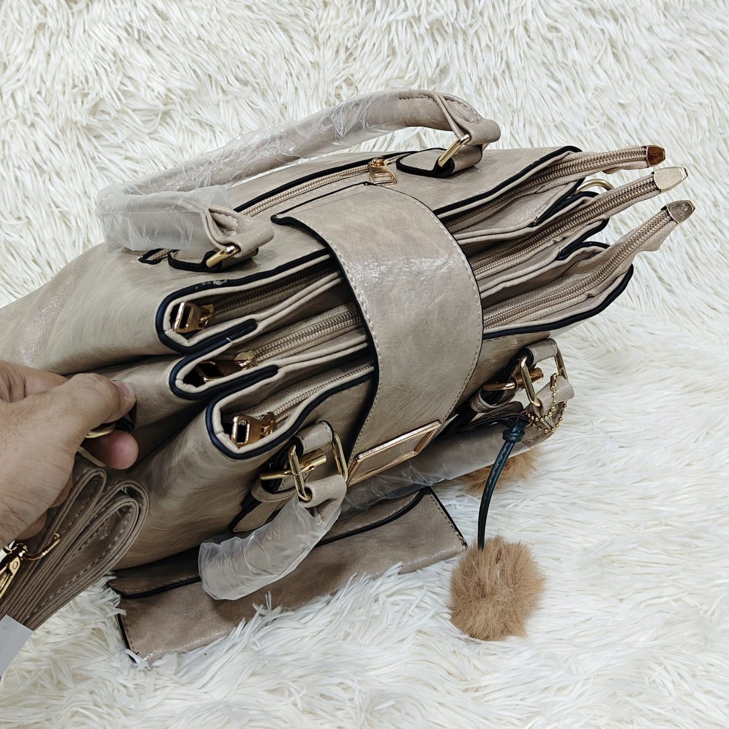 Tripple pocket bag