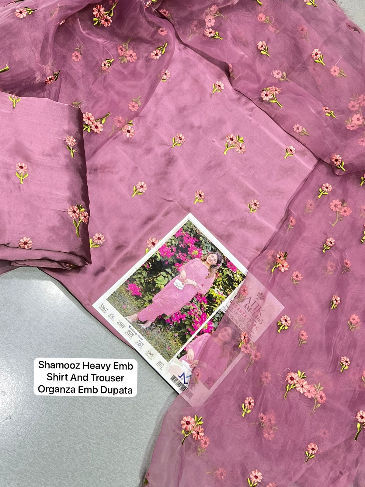 Shamooze Silk 3 PIECE suite