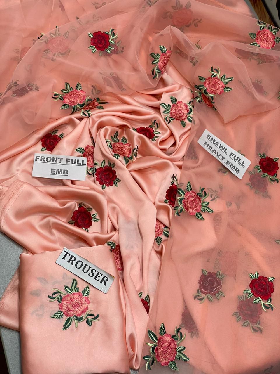 Shamooze Silk 3 PIECE suite