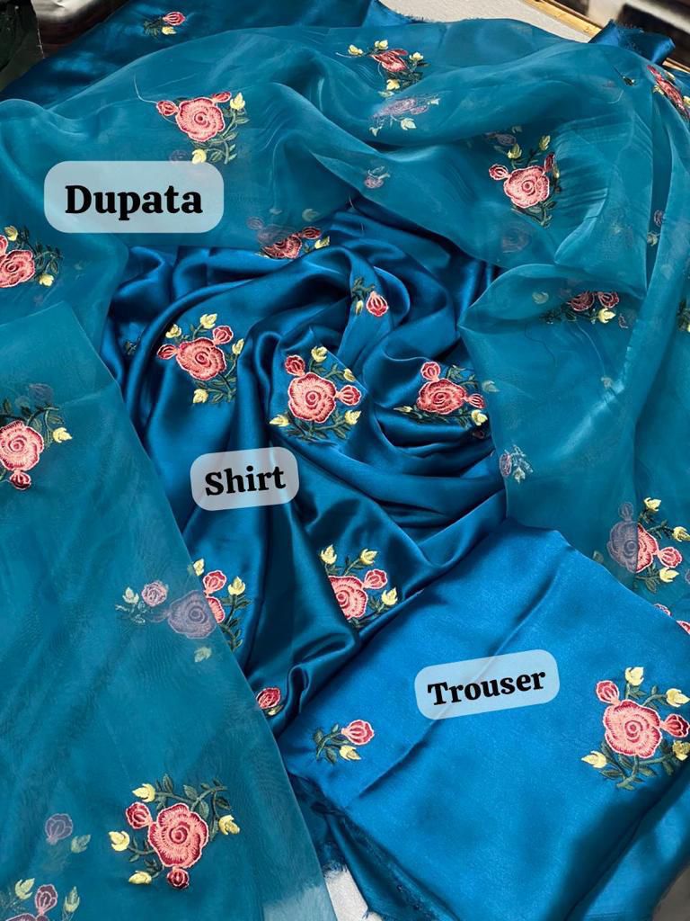 Shamooze Silk 3 PIECE suite