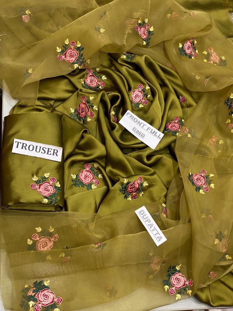 Shamooze Silk 3 PIECE suite