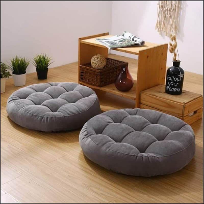 VELVET FLOOR CUSHIONS