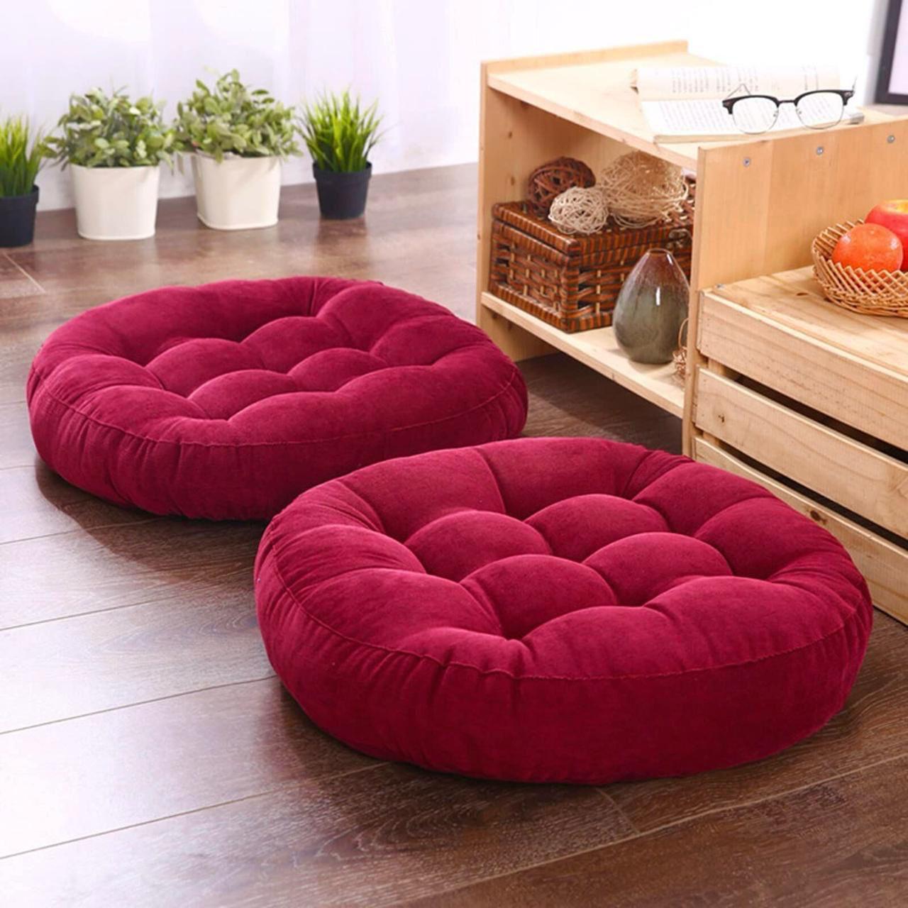VELVET FLOOR CUSHIONS