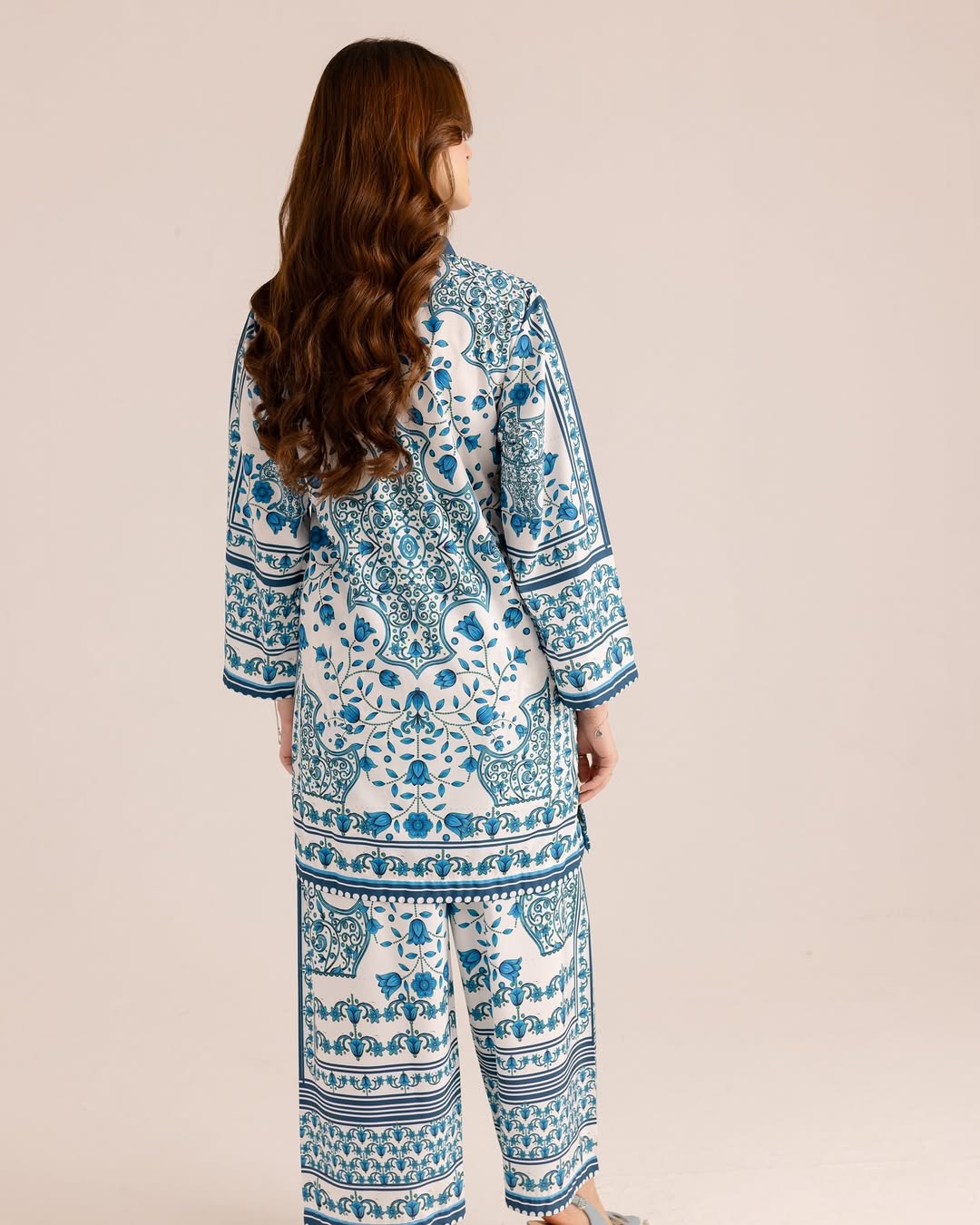 KUBRA KHAN PLAZO DIGITAL PRINTED 2Pc