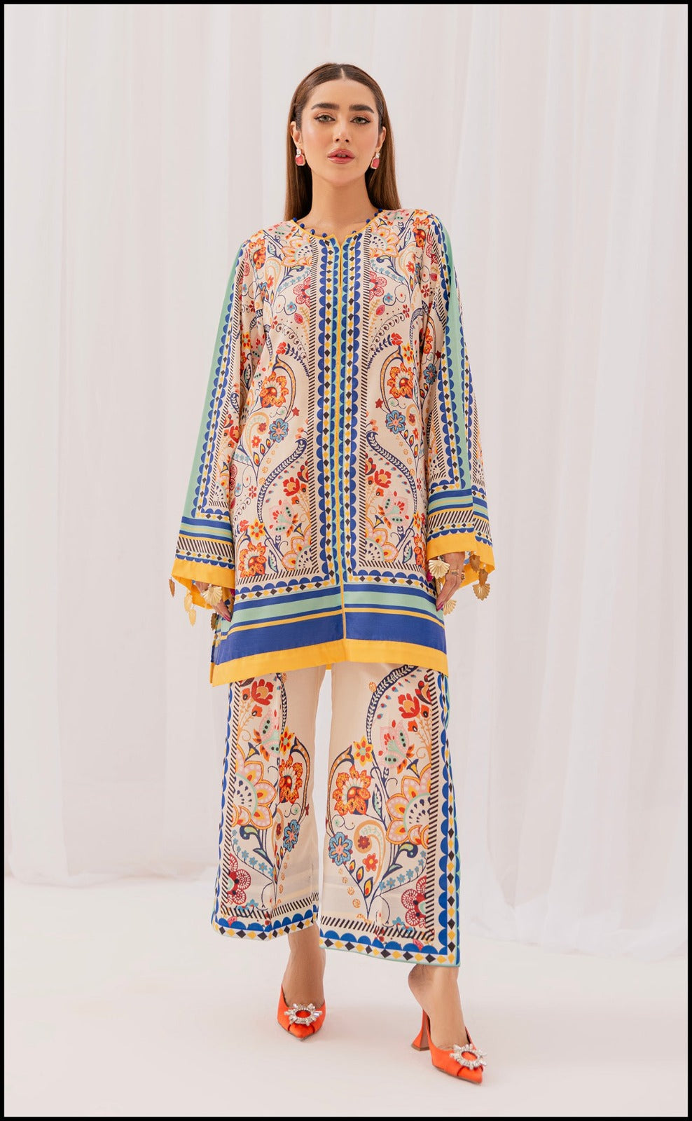NOOR DIGITAL PRINTED 2pcs