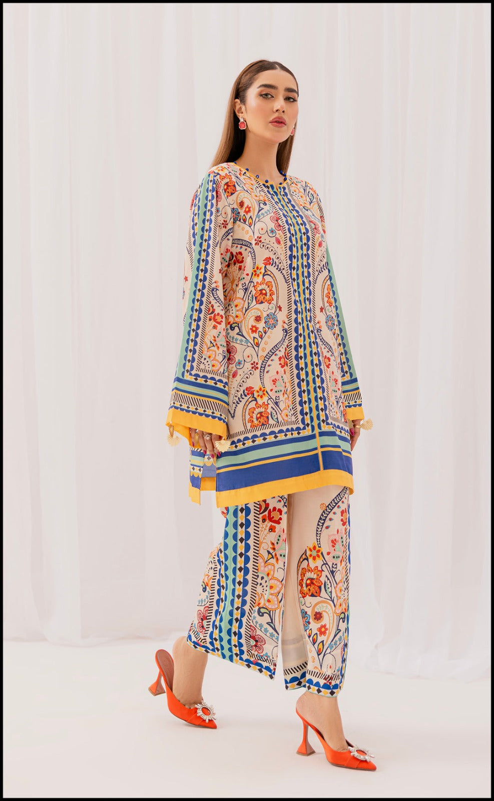 NOOR DIGITAL PRINTED 2pcs