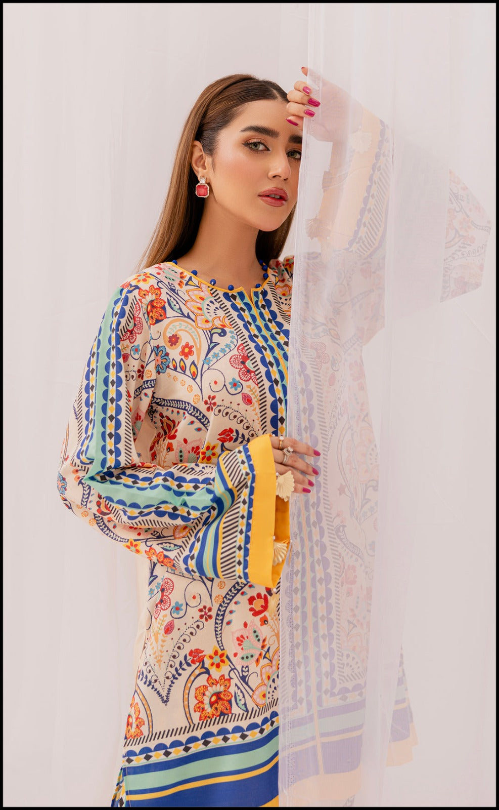 NOOR DIGITAL PRINTED 2pcs