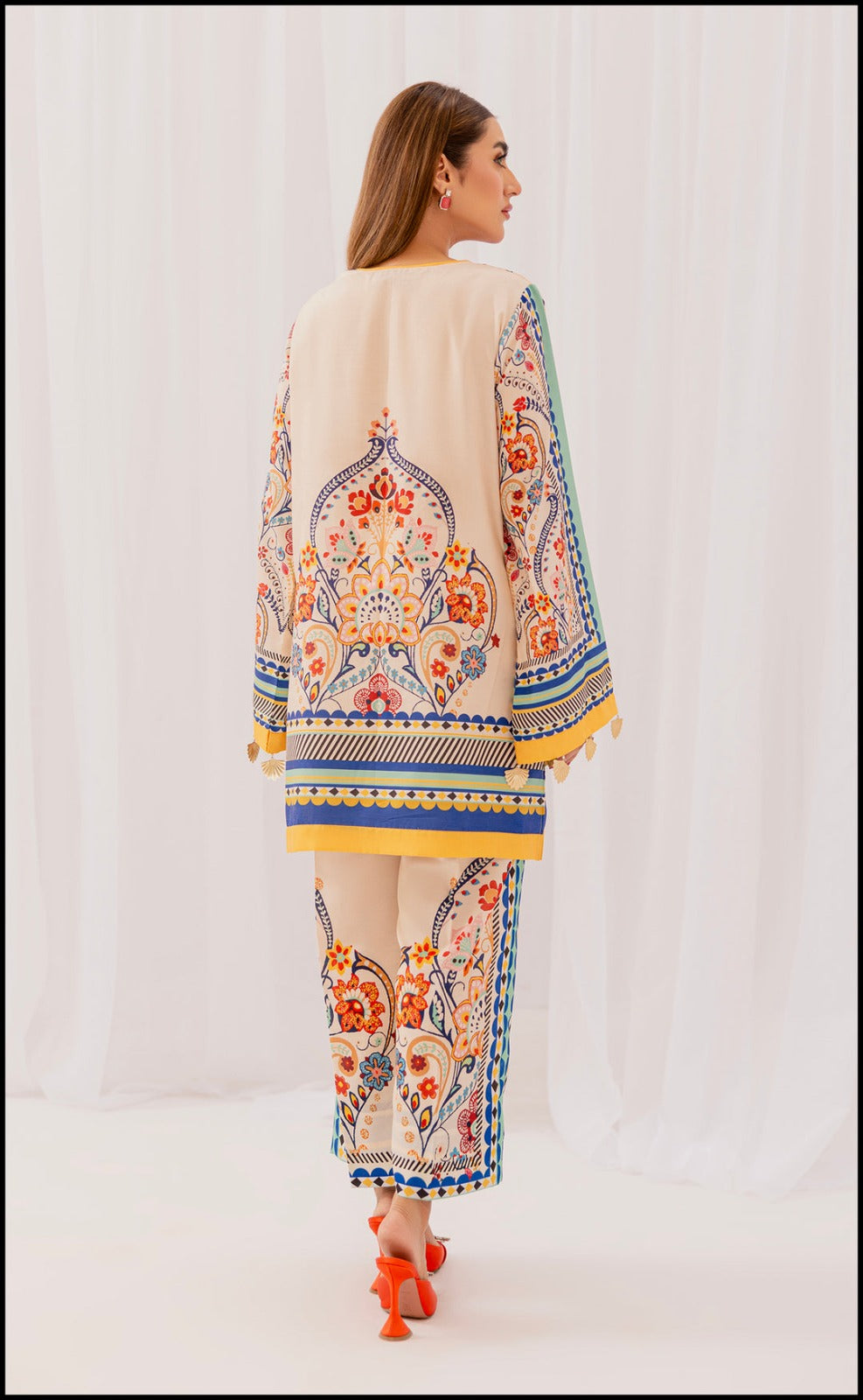 NOOR DIGITAL PRINTED 2pcs