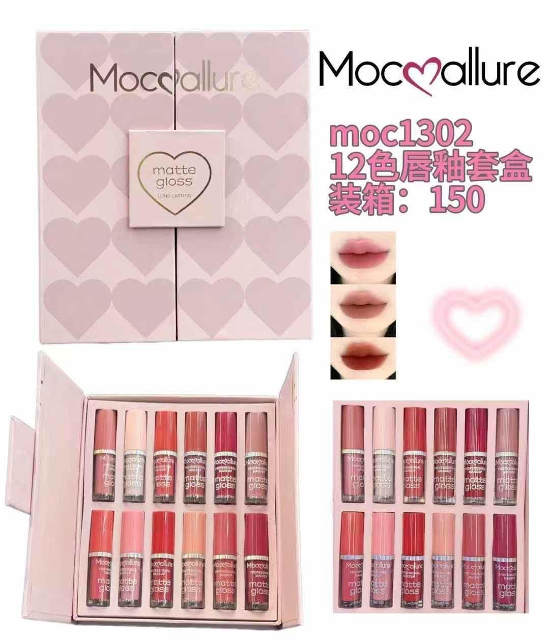 Mocallure Matte Gloss 12 Pcs Book Set