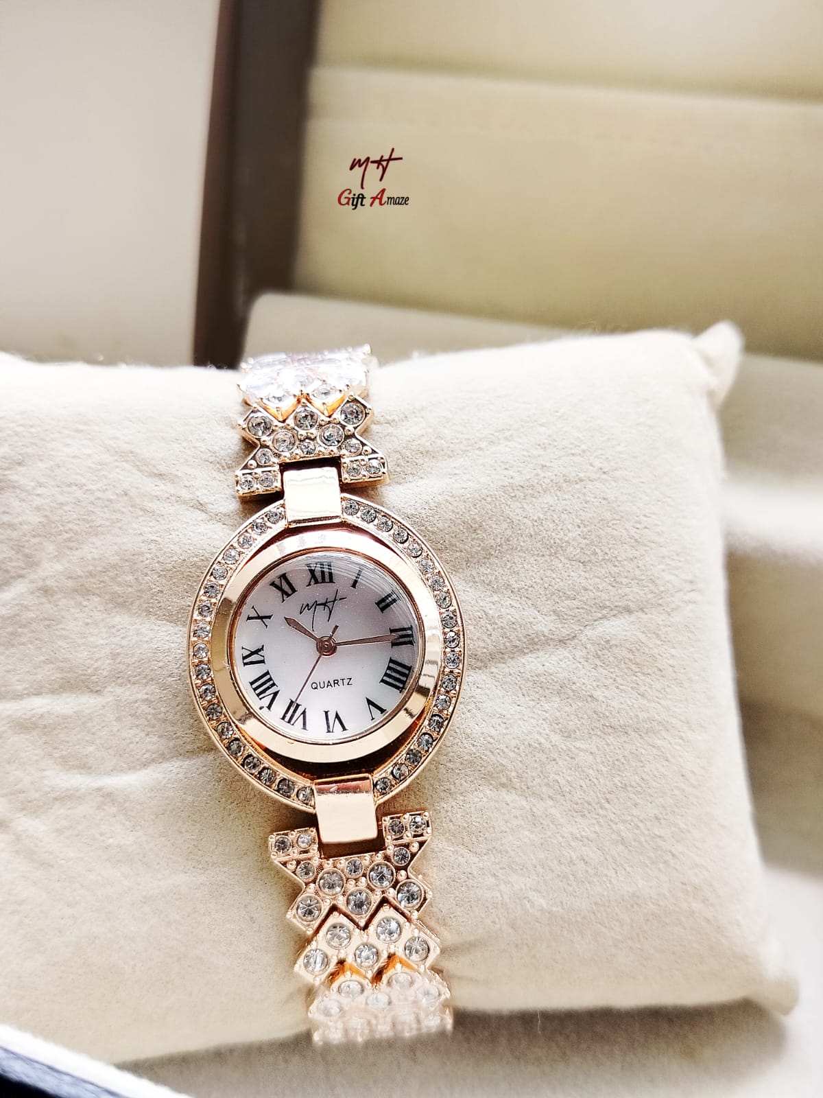 MH Jewelry Watch ⌚ 
Full Stone