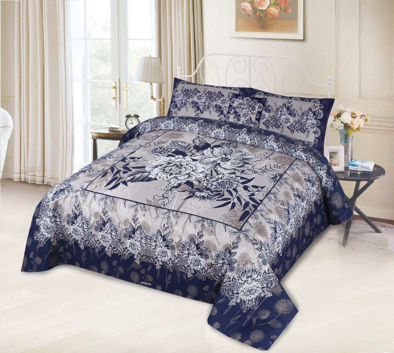 3D Digital Print Cotton Bedhseet