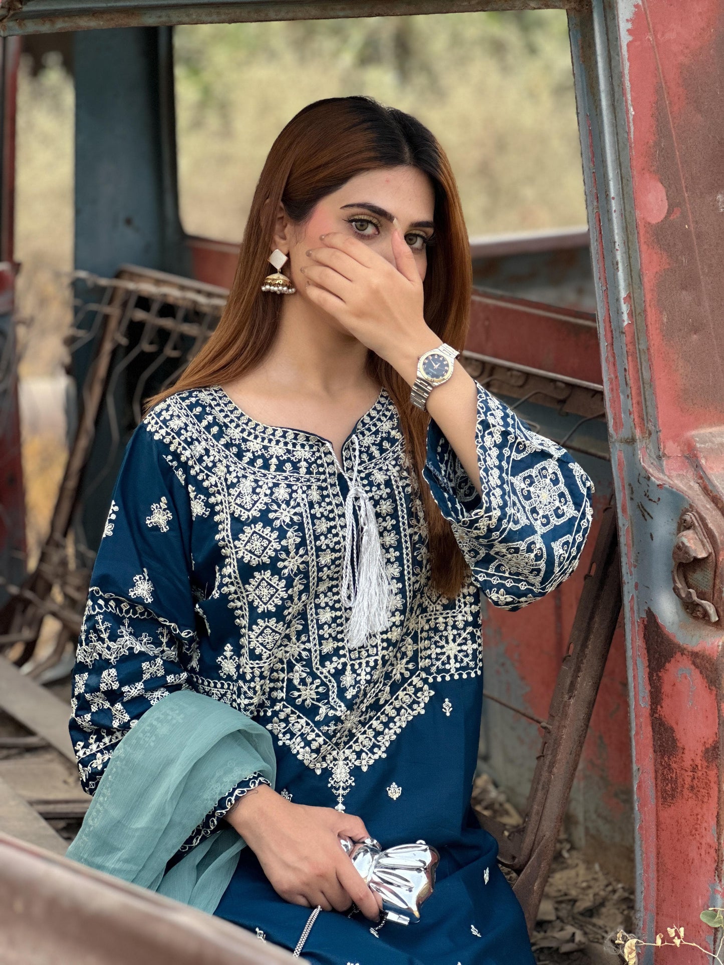 ZARA EMBROIDERY 3PC suite