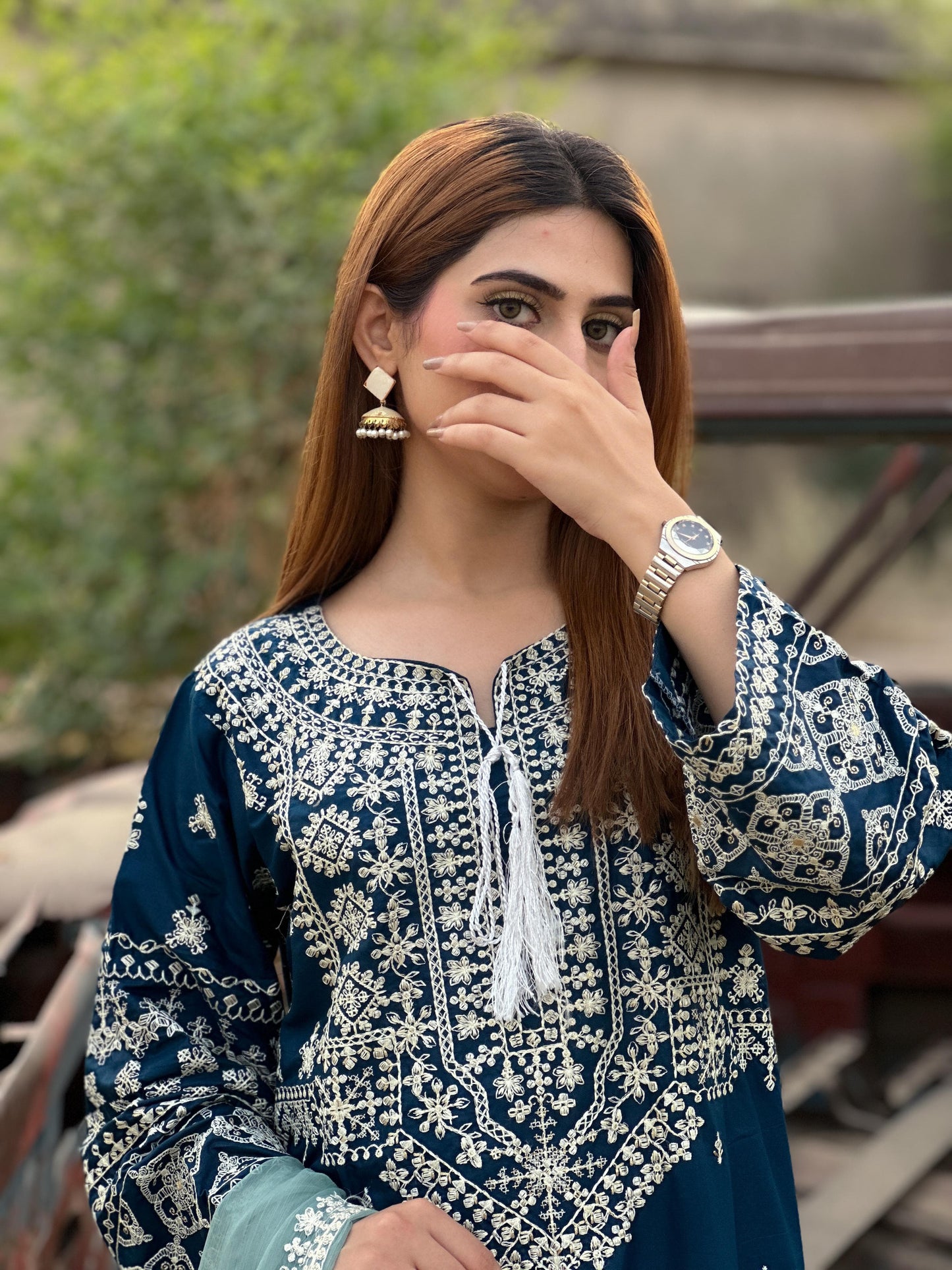 ZARA EMBROIDERY 3PC suite