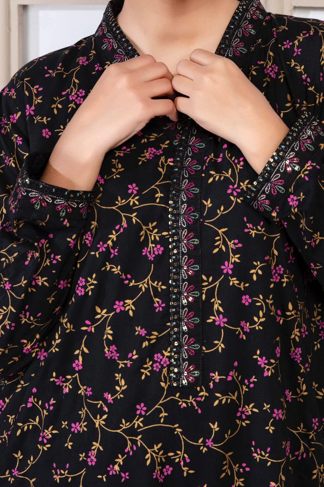 MIDNIGHT GOLD PRINTED 2PC