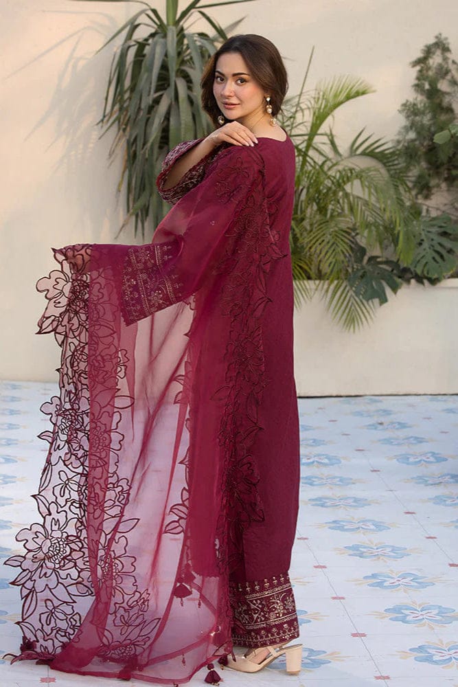 ZAREEN 3PC - EMBROIDERED LAWN DRESS